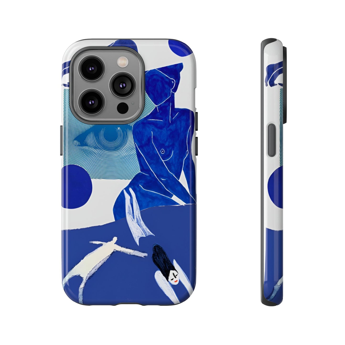 Blue Abstract Case