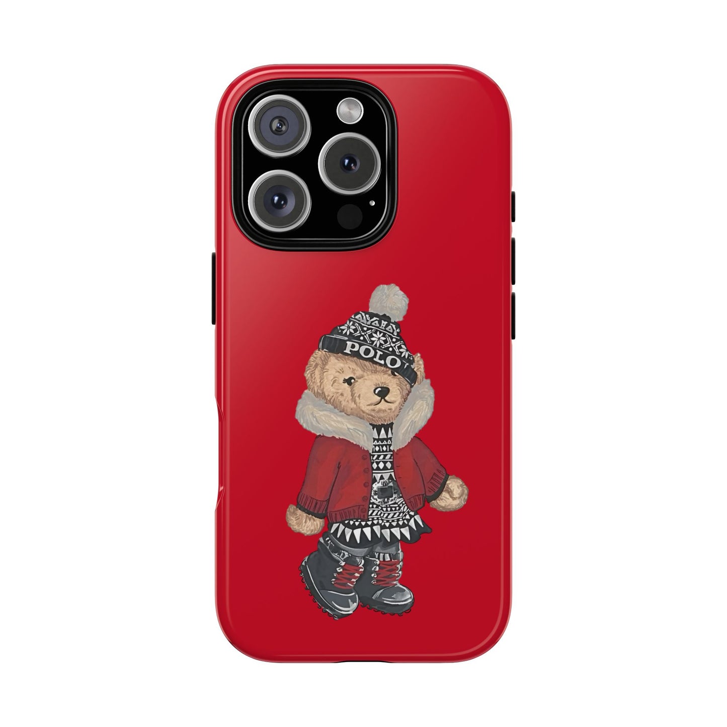 Red Teddy Case