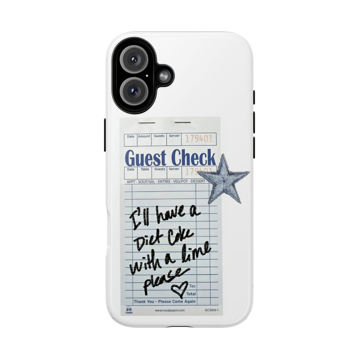 Guest Check Case
