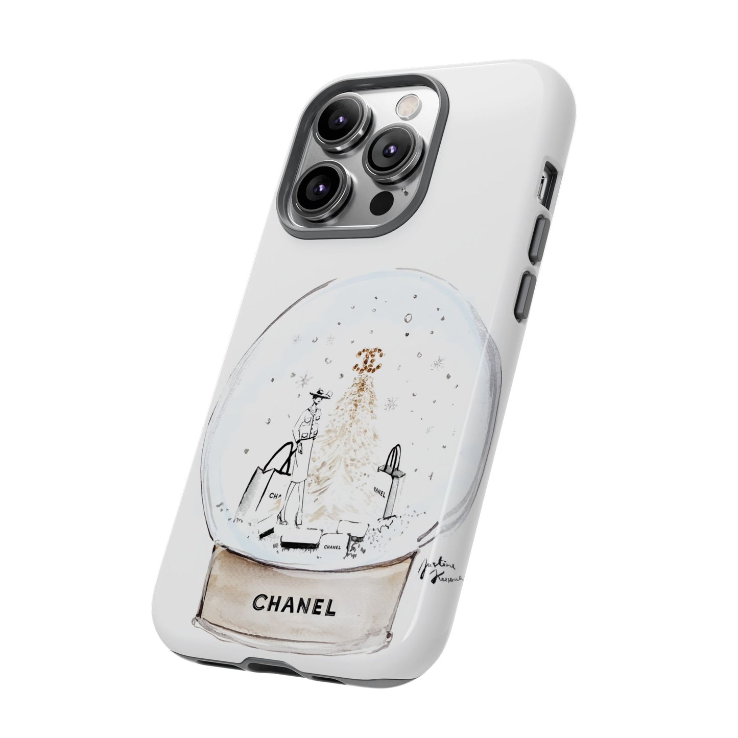 Snowglobe of Chanel Case