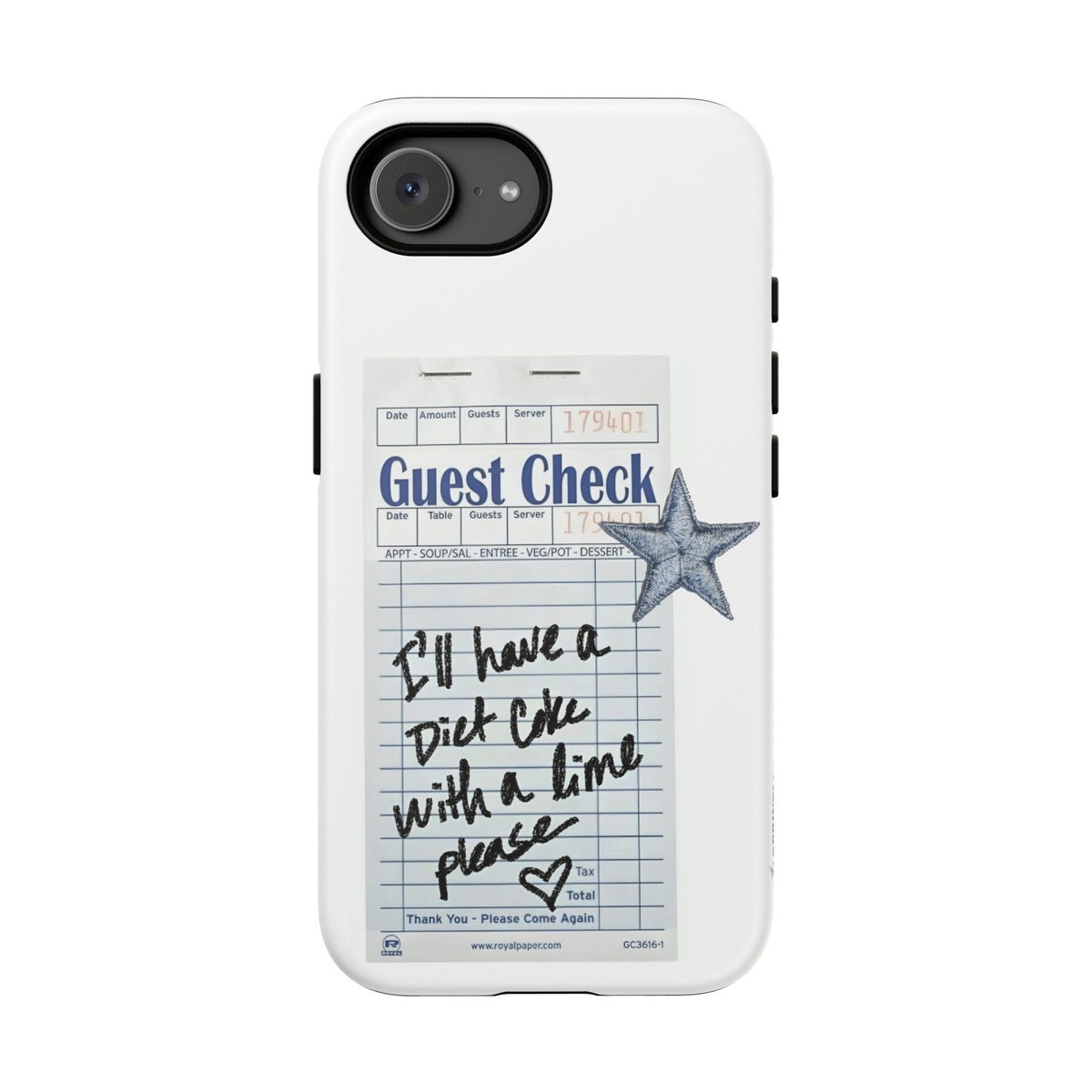 Guest Check Case