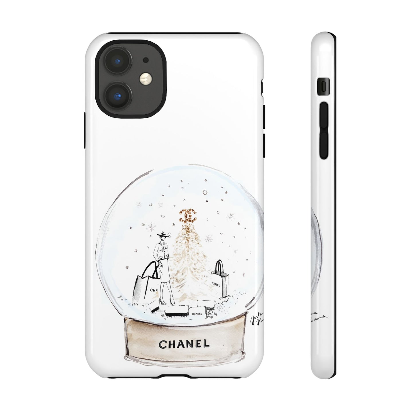 Snowglobe of Chanel Case