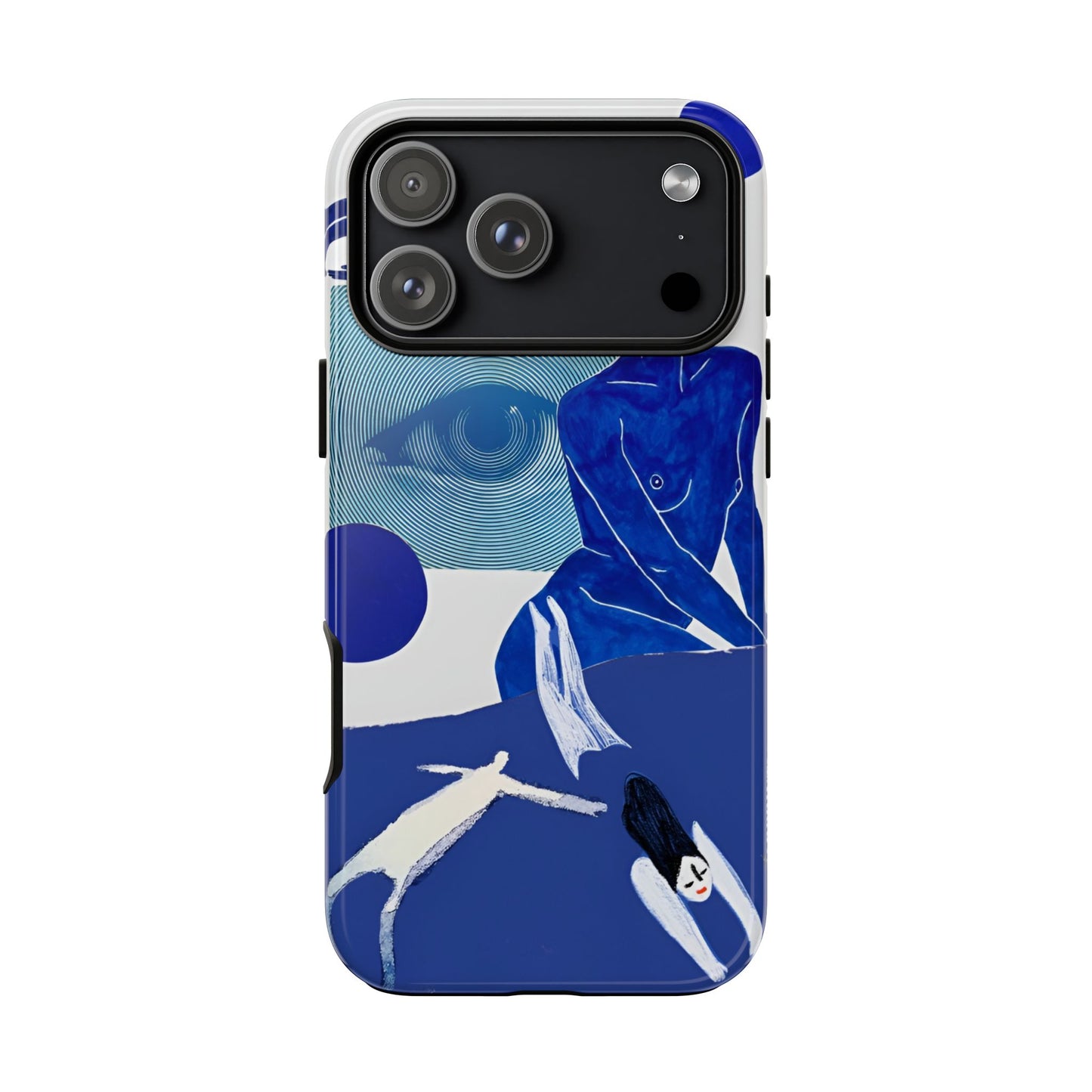 Blue Abstract Case
