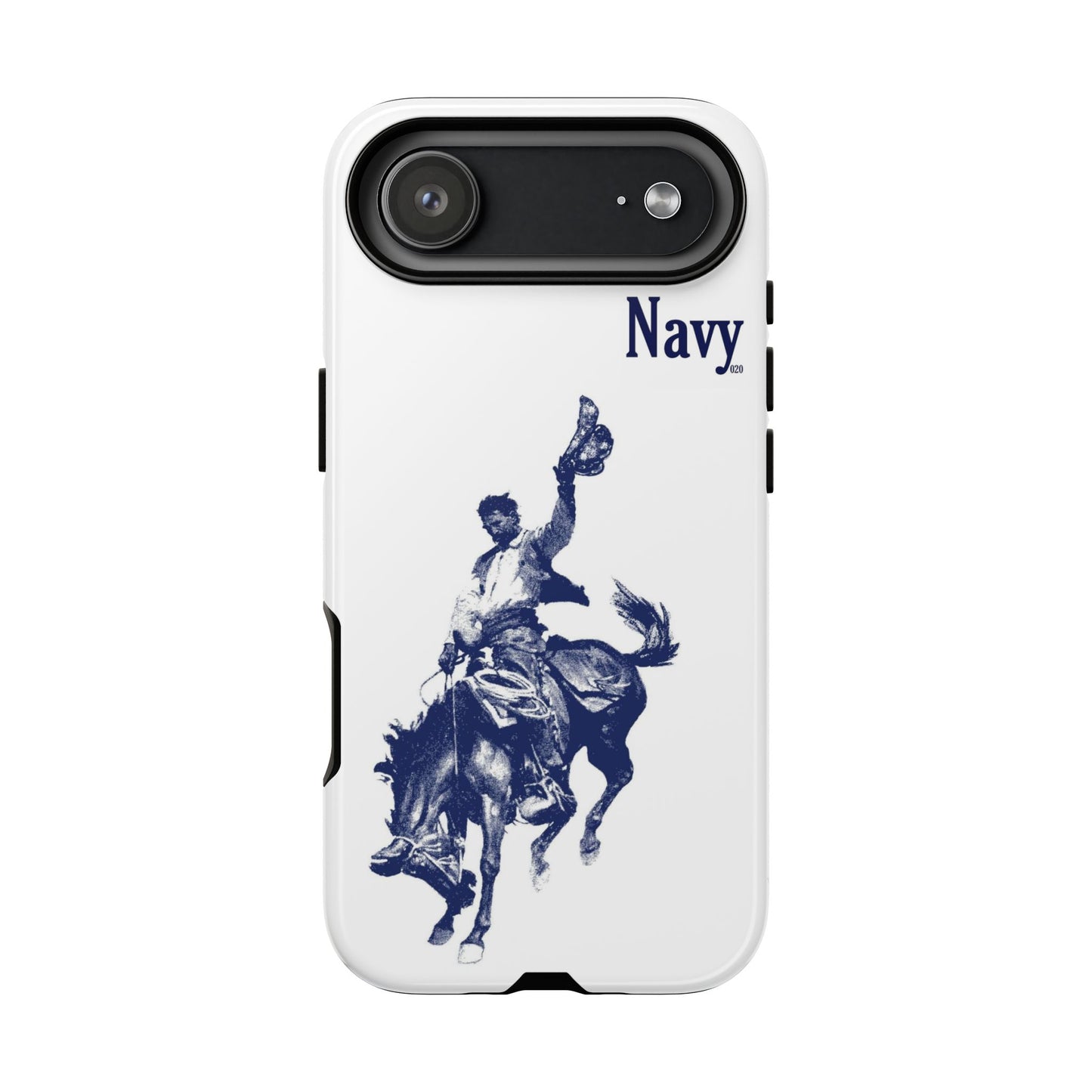 Riding in Navy Case