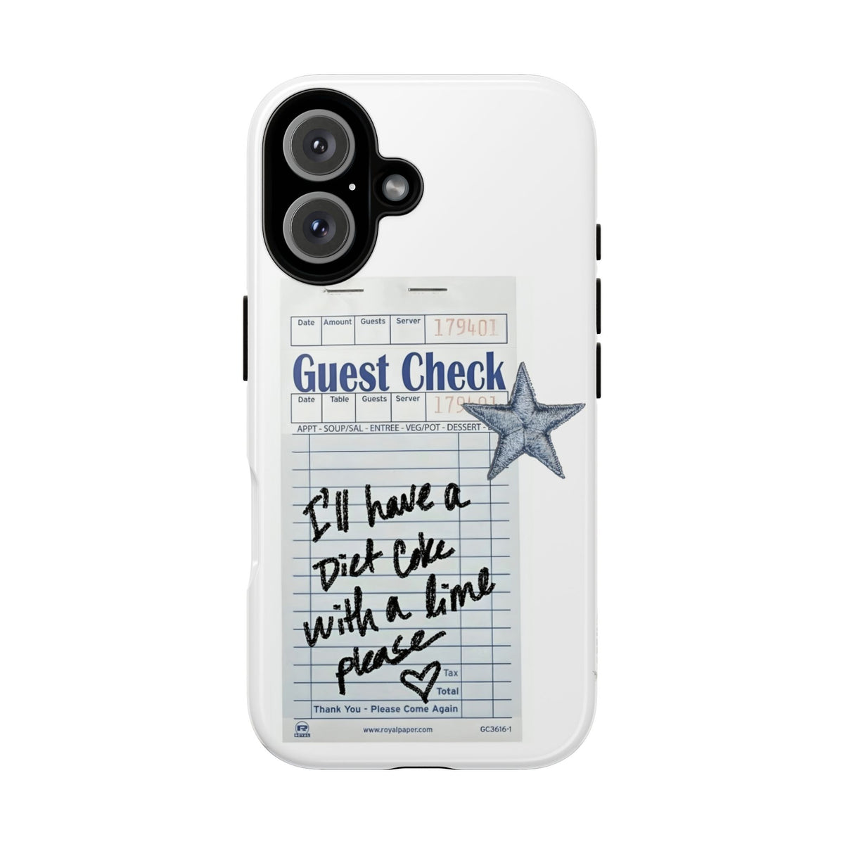 Guest Check Case
