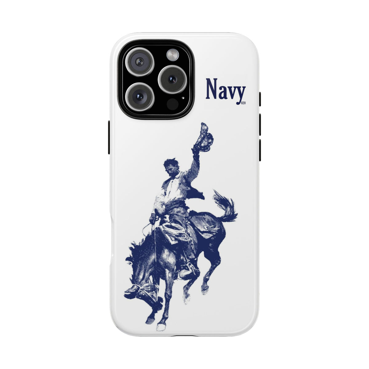 Riding in Navy Case