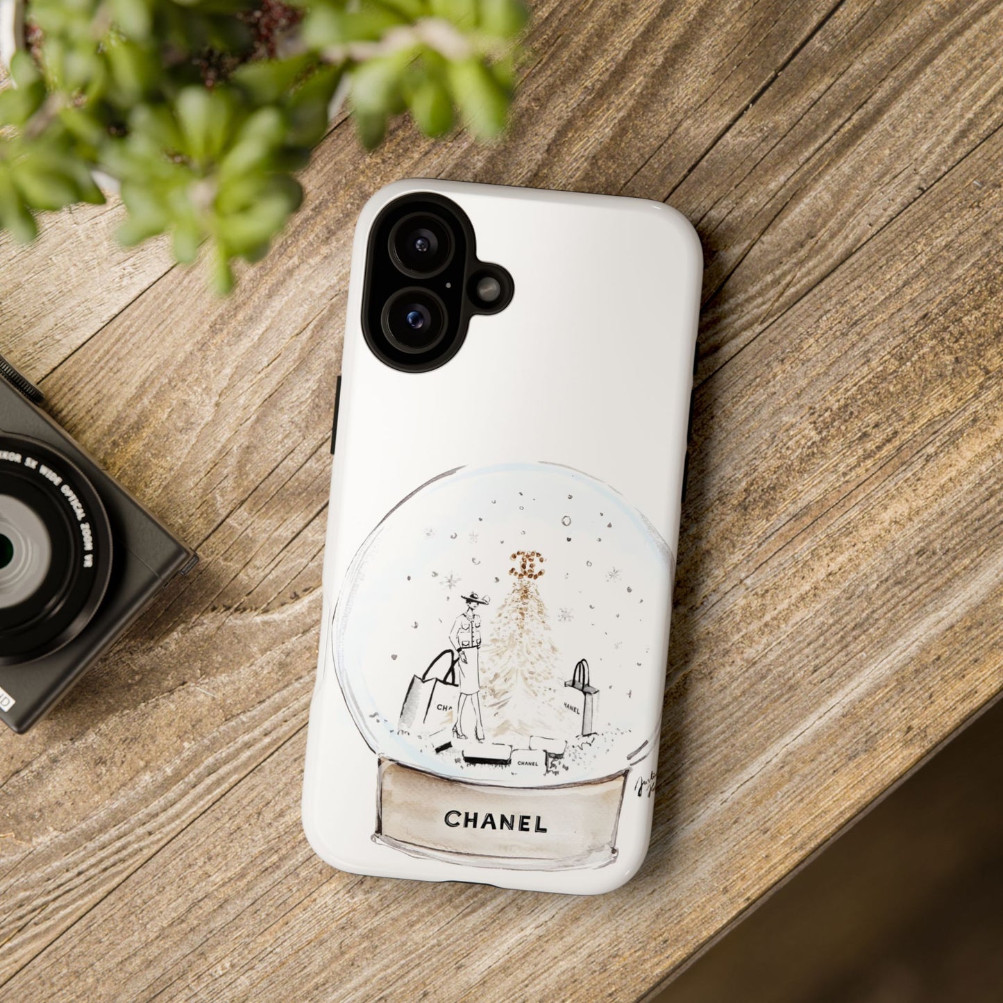 Snowglobe of Chanel Case