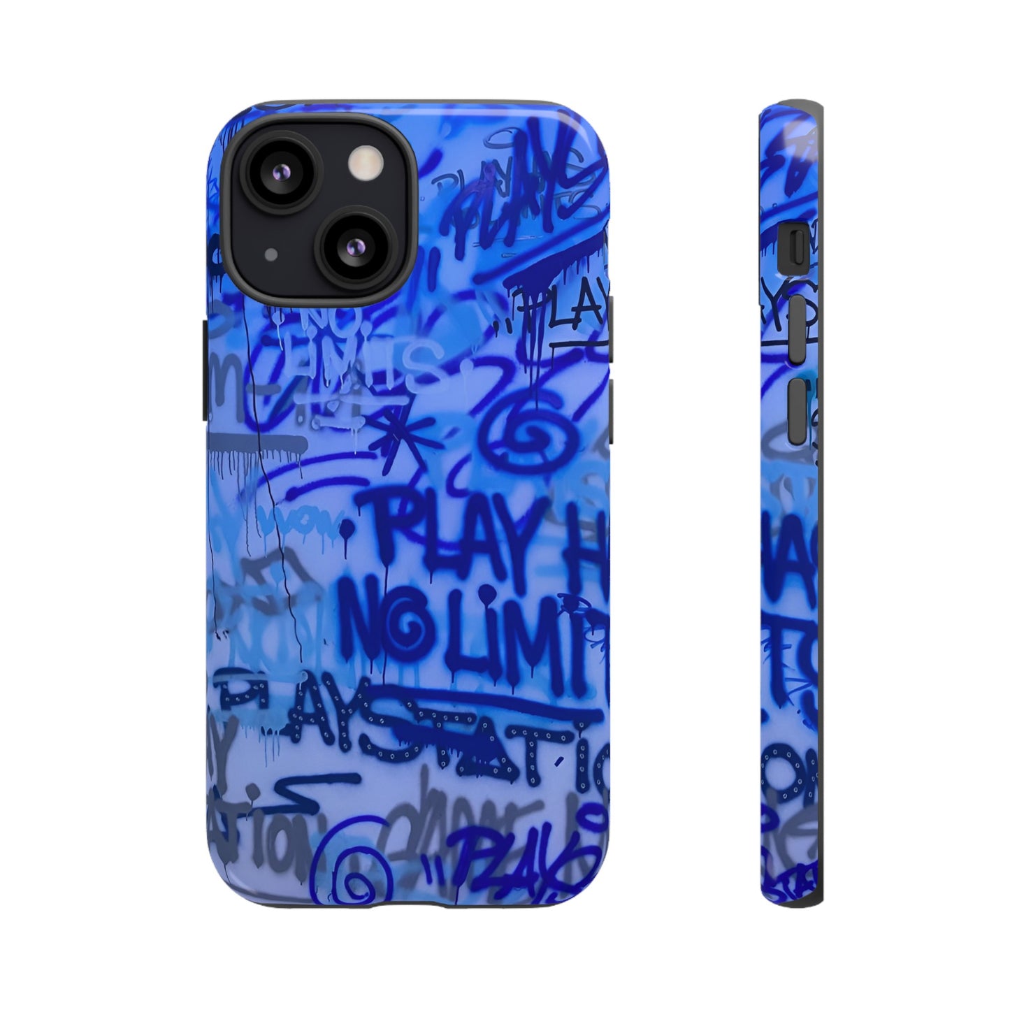 Blue Graffiti Case