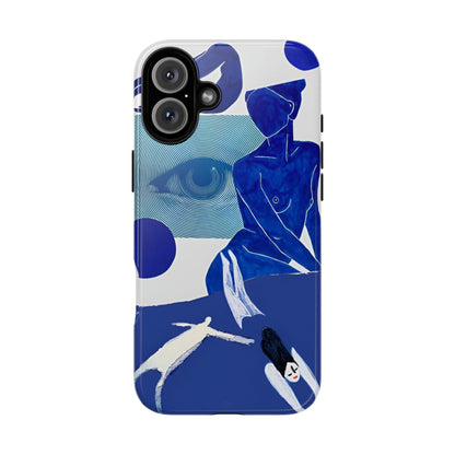 Blue Abstract Case
