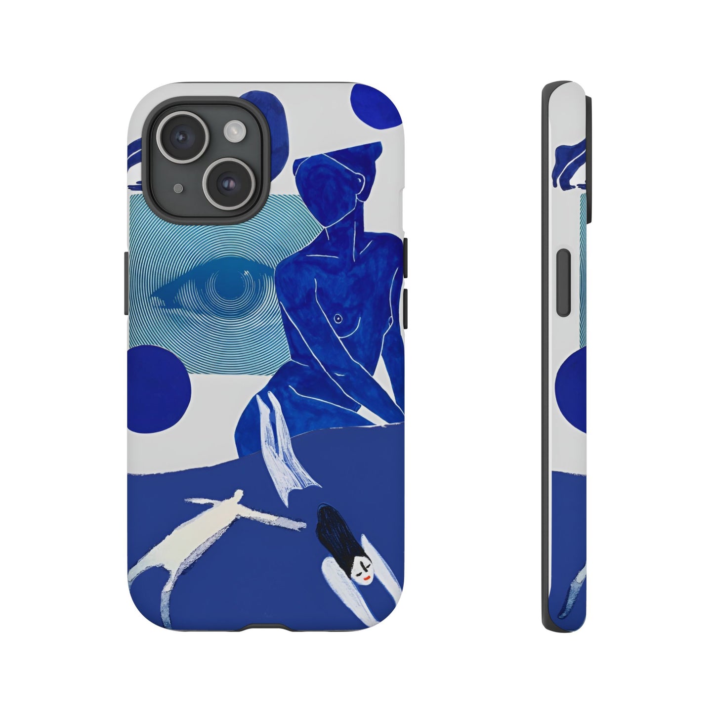 Blue Abstract Case