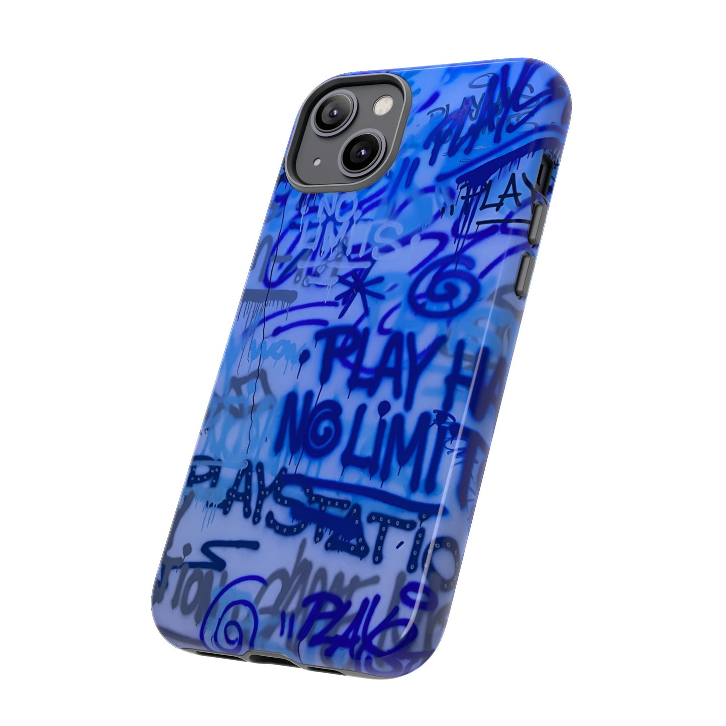 Blue Graffiti Case