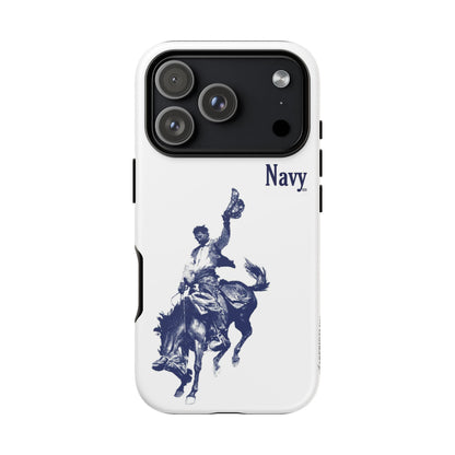 Riding in Navy Case
