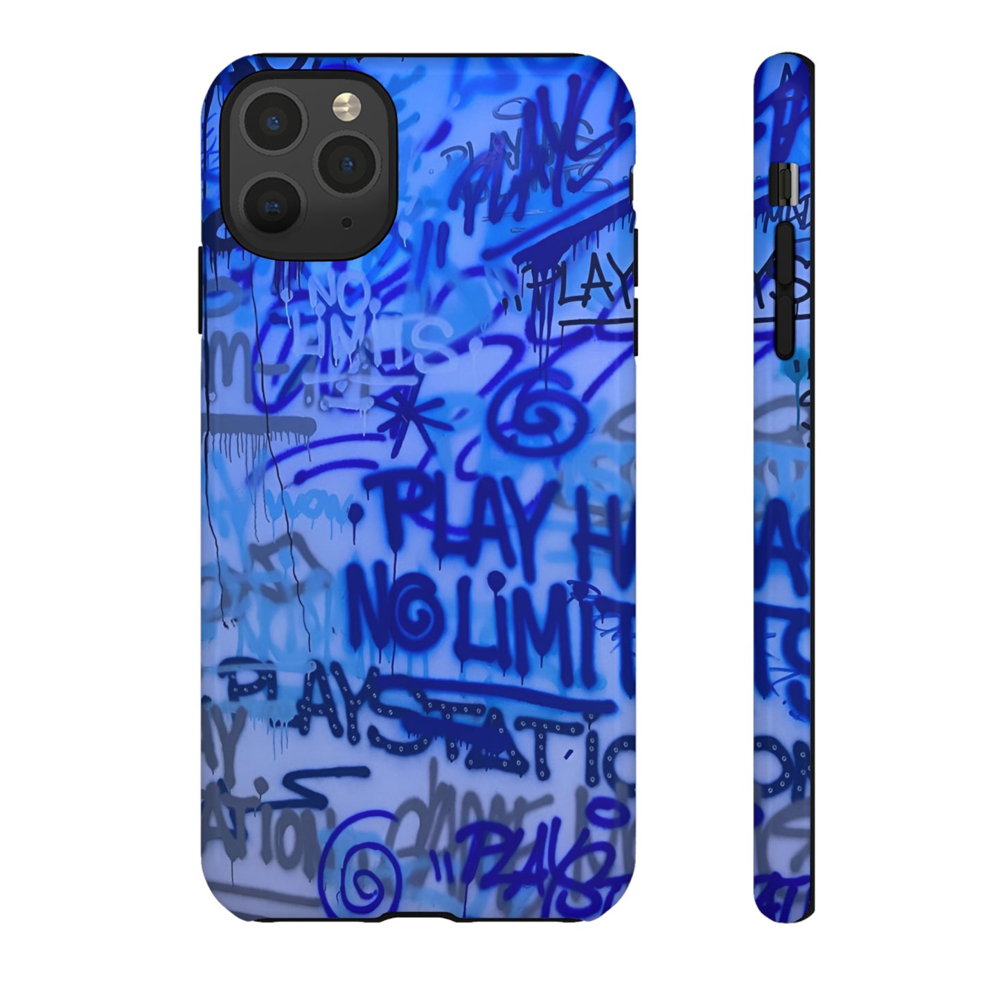 Blue Graffiti Case