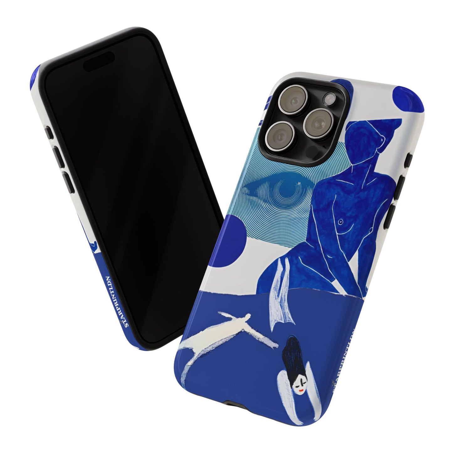 Blue Abstract Case