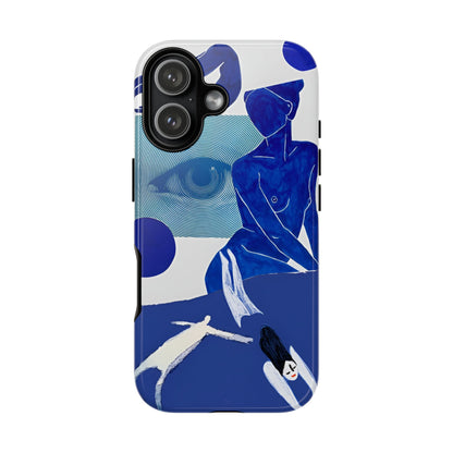 Blue Abstract Case