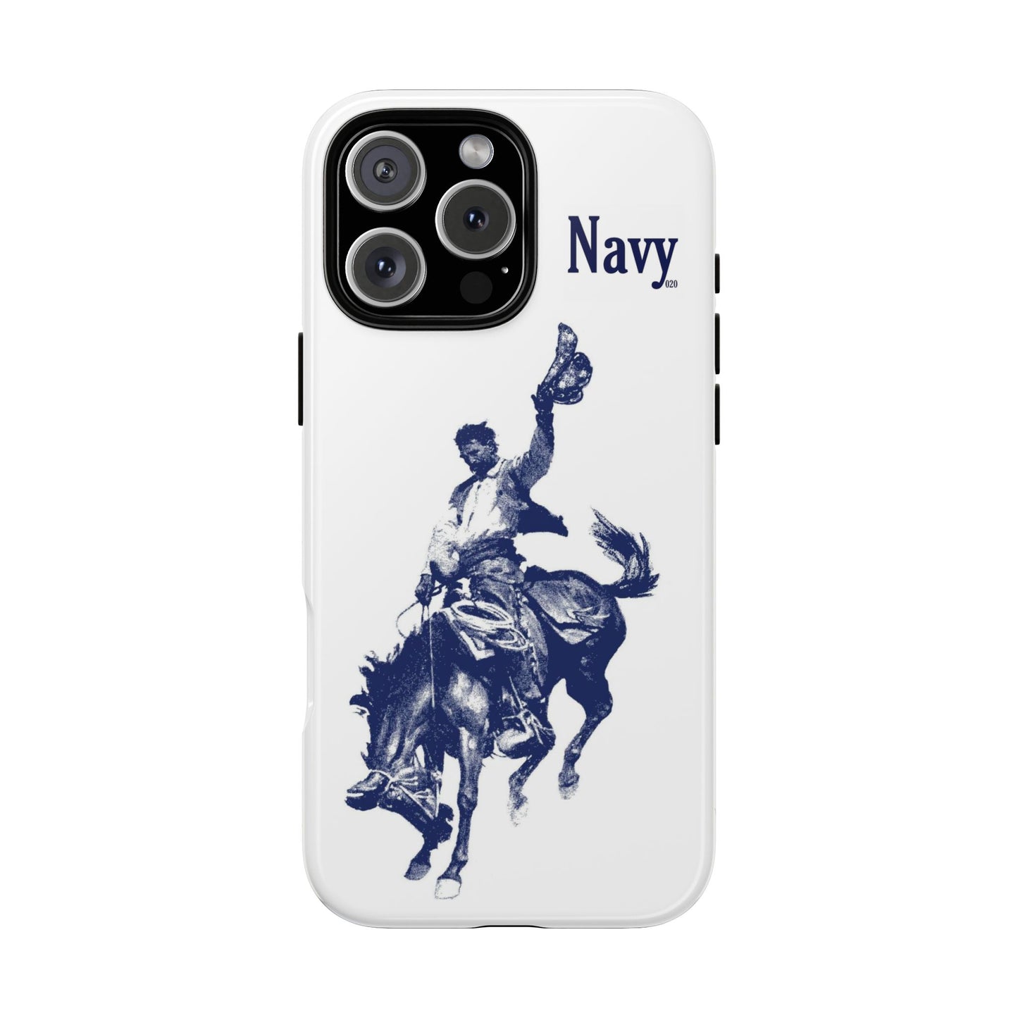 Riding in Navy Case