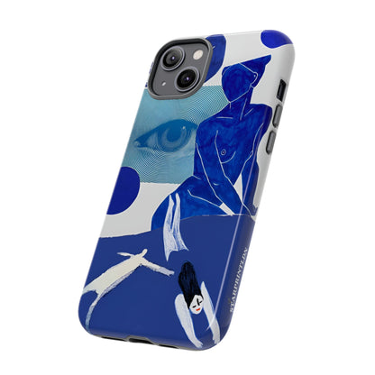 Blue Abstract Case