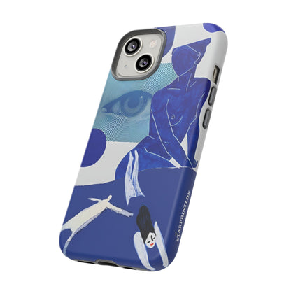 Blue Abstract Case
