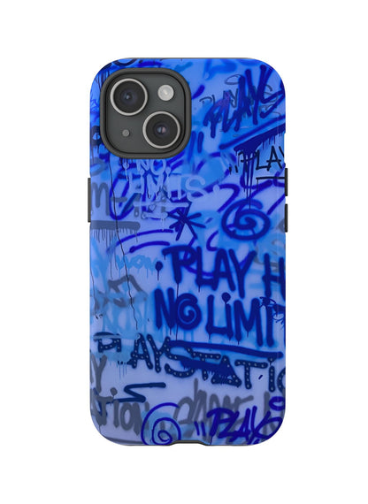 Blue Graffiti Case