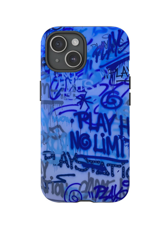 Blue Graffiti Case