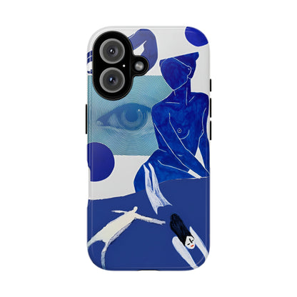 Blue Abstract Case