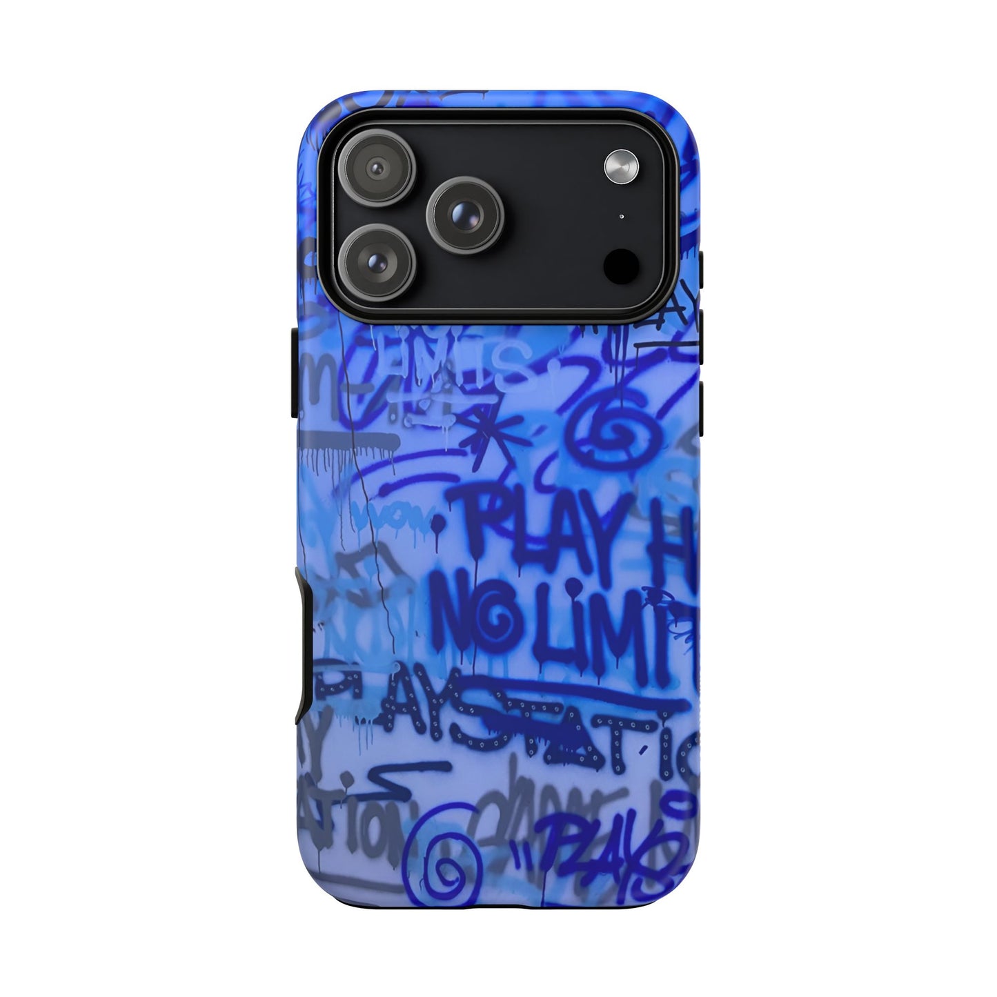 Blue Graffiti Case