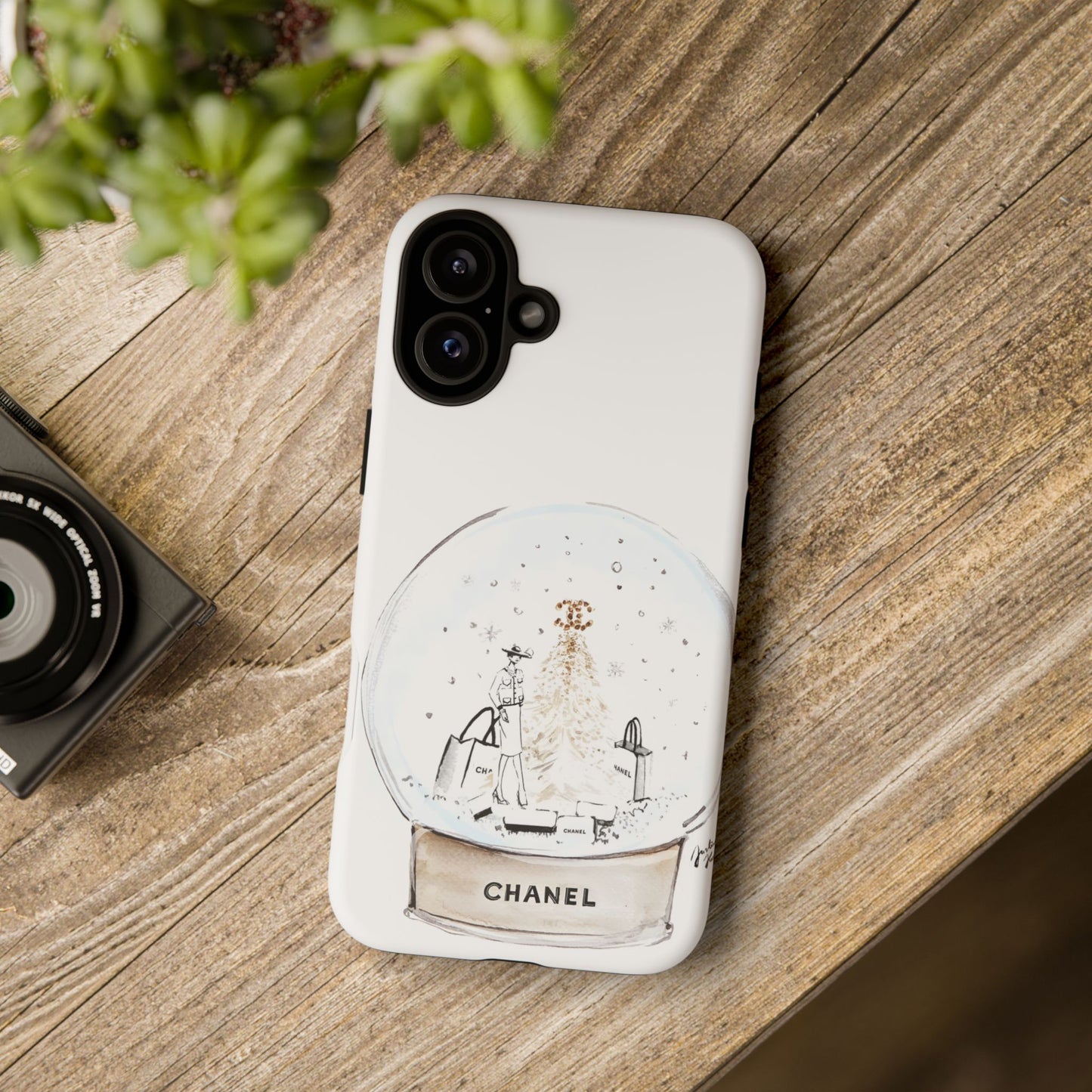 Snowglobe of Chanel Case