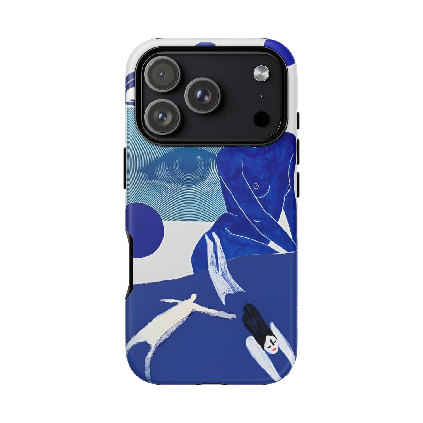 Blue Abstract Case