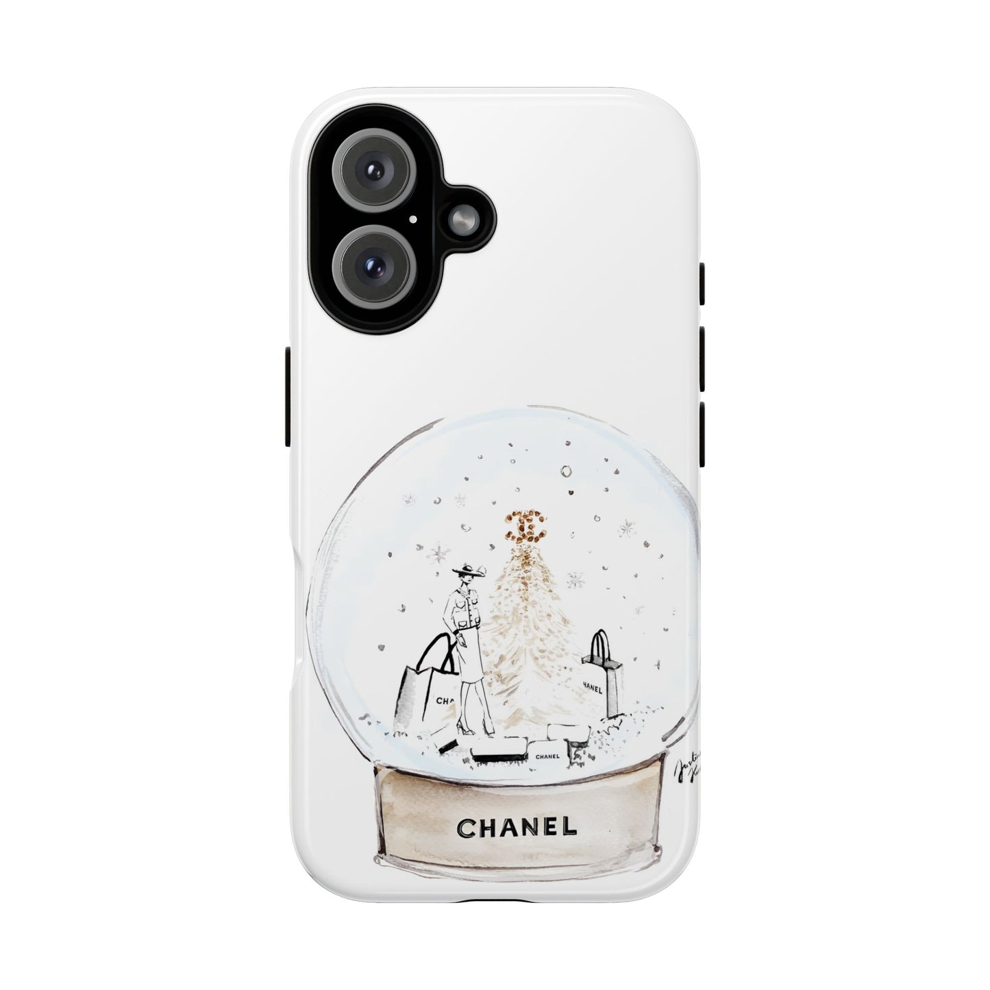 Snowglobe of Chanel Case