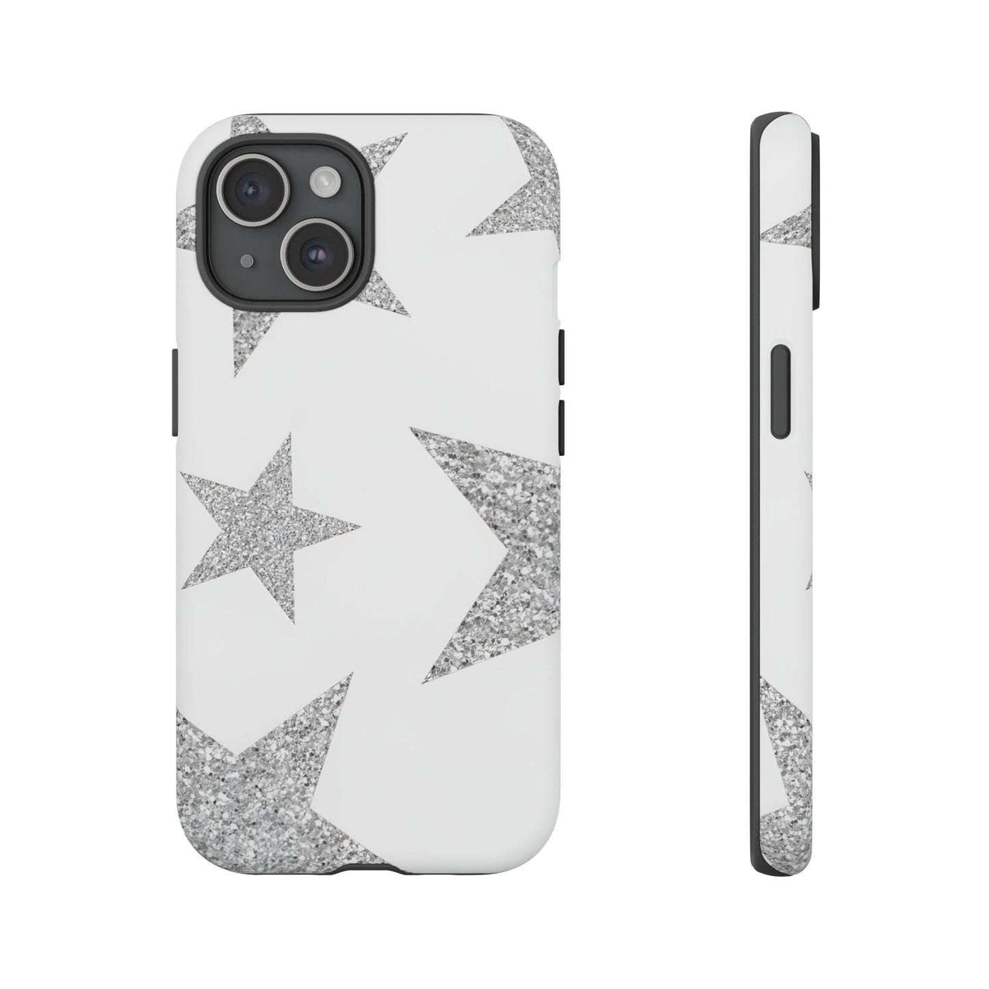 Grey Glitter Case