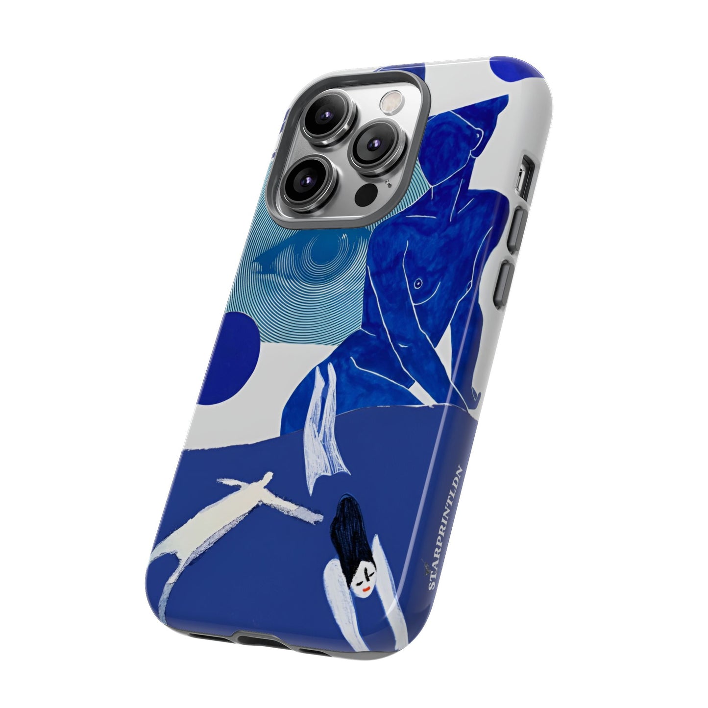 Blue Abstract Case