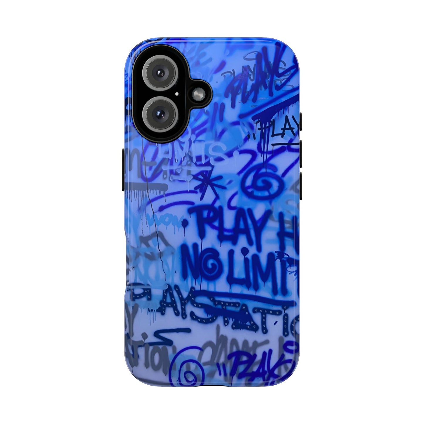 Blue Graffiti Case